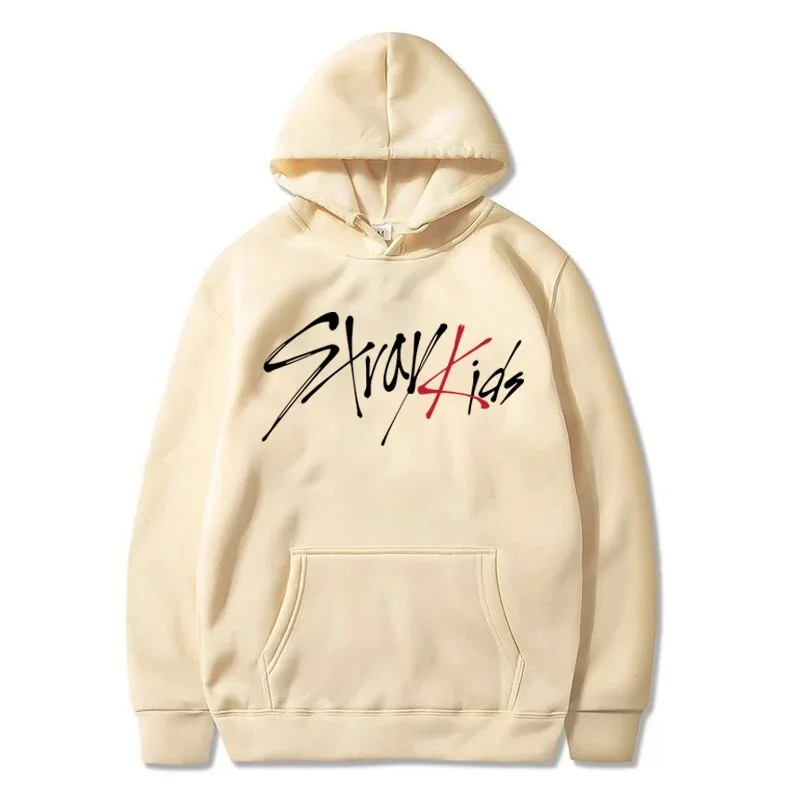 

Korean Fashion KPOP Stray Kids Hoodies Unisex Long Sleeve Hooded Sweatshirt Casual Outdoor Personality Hoodie Tops Streetwear