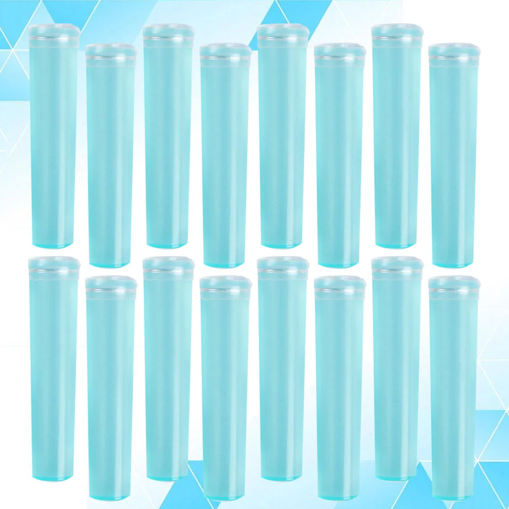 

200pcs Flower Water Tubes Floral Tubes Vials with Caps for Flower Arrangements Green Size