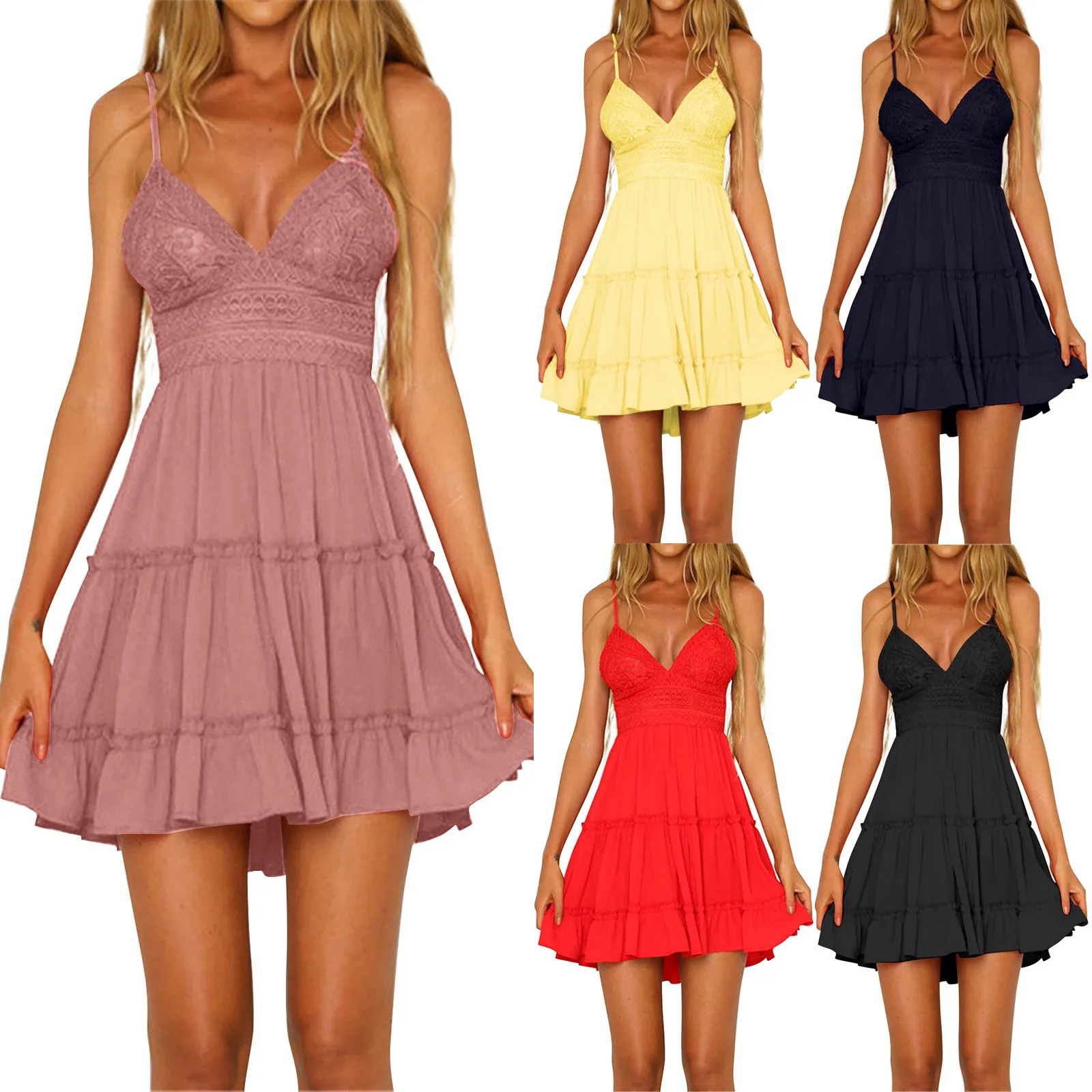 Рисунок 6 - Женское повседневное однотонное платье без рукавов