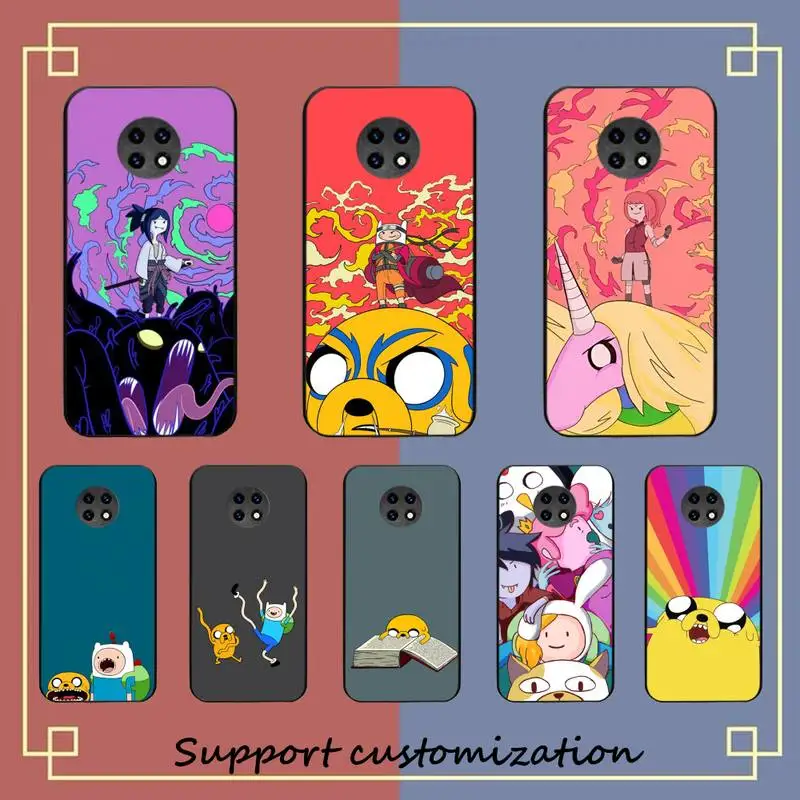 

Adventure time cute Beemo BMO Jake Finn Phone Case For Xiaomi Redmi Note 8A 7 5 Note 8pro 8T 9Pro TPU Coque for note 6pro