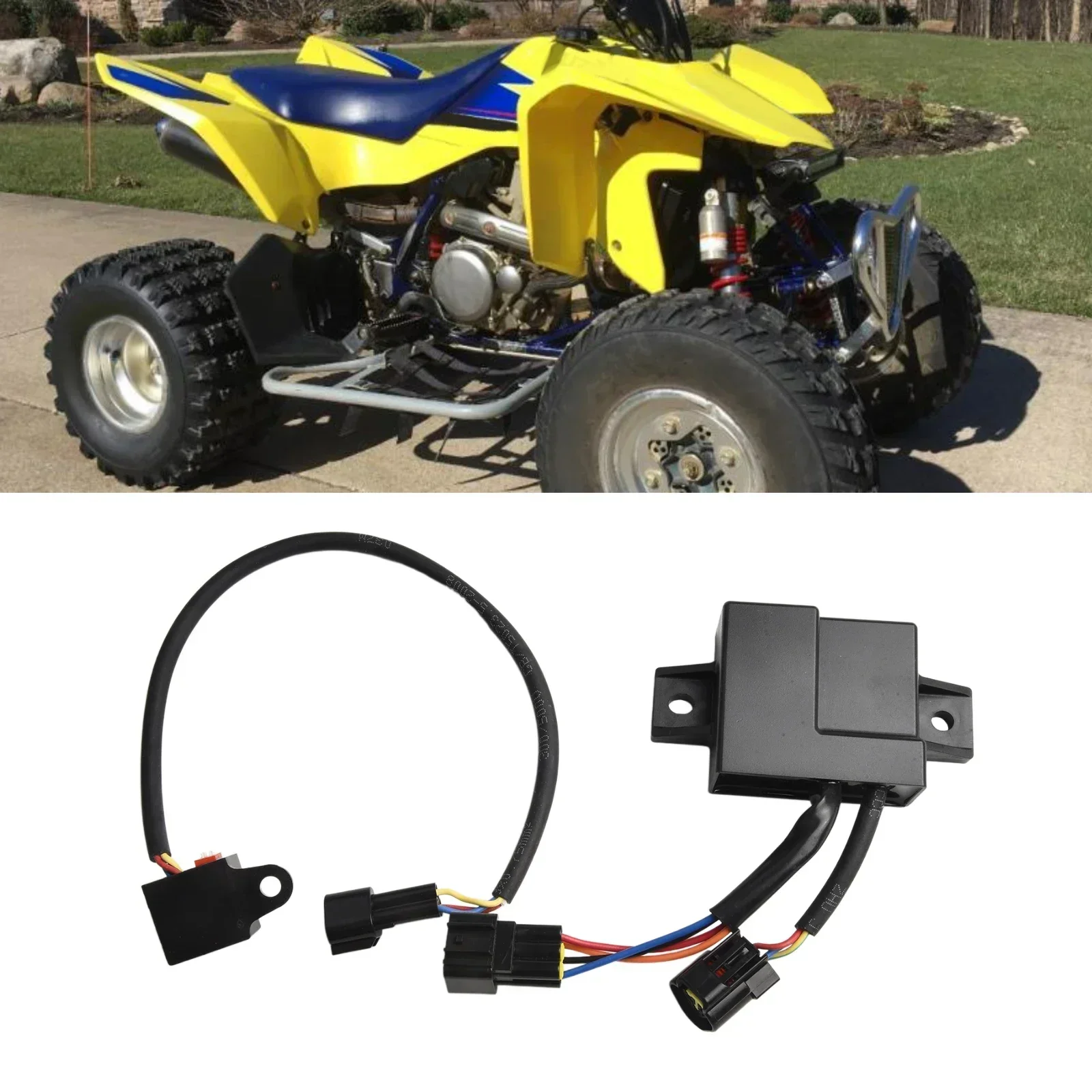Коробка зажигания CDI Rev 1 шт. черный пластиковый ограничитель скорости для Suzuki LTZ50
