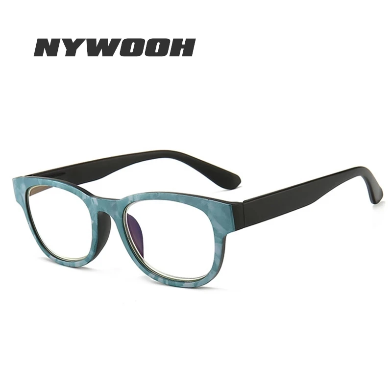 

NYWOOH Anti Blue Light Reading Glasses Women Men Fashion Readers Eyeglasses Hyperopia Presbyopia Eyewear Diopter +1.0 to 4.0