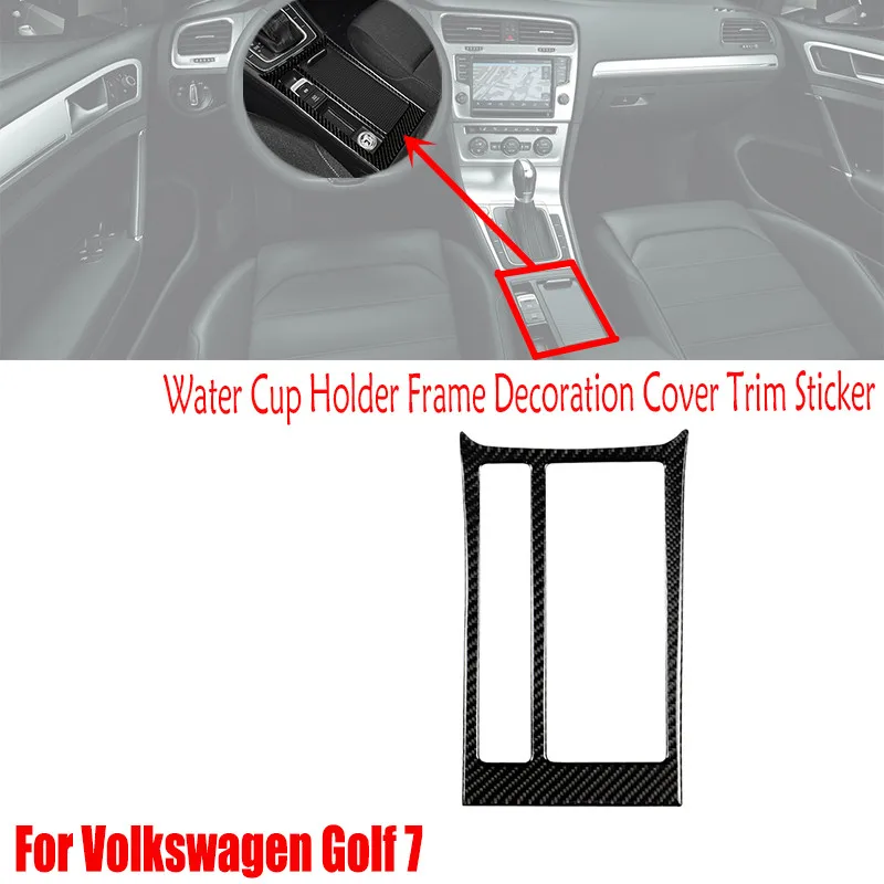 

Для Volkswagen Golf 7 VW 2013-2017 детали интерьера автомобиля из углеродного волокна