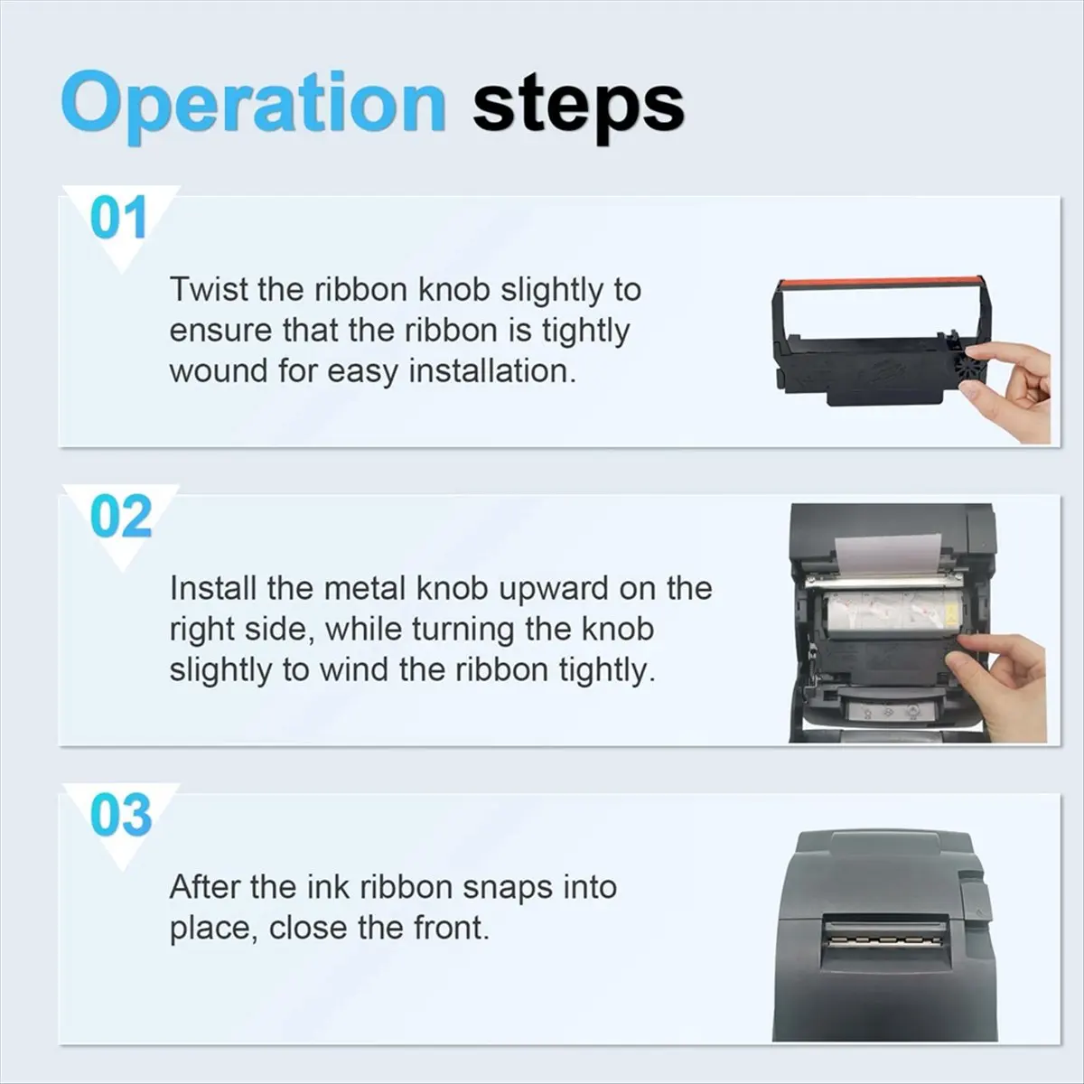 Фото Лента для принтеров A17G, 12 шт., черная и красная, для Epson ERC38, ERC30, ERC34, TM-U220A/220B/220D/300/375, для принтера SNBC №5