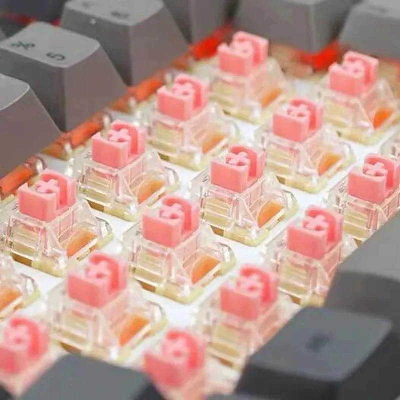 TTC Gold Pink V2 Механический переключатель клавиатуры 37 г 3-контактные линейные