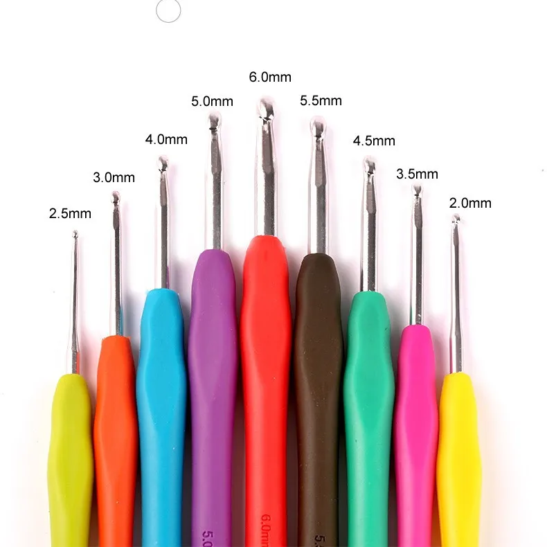 

New Free Gift Ready Stock 9 pcs set Jarum Kait Knitting Crochet
