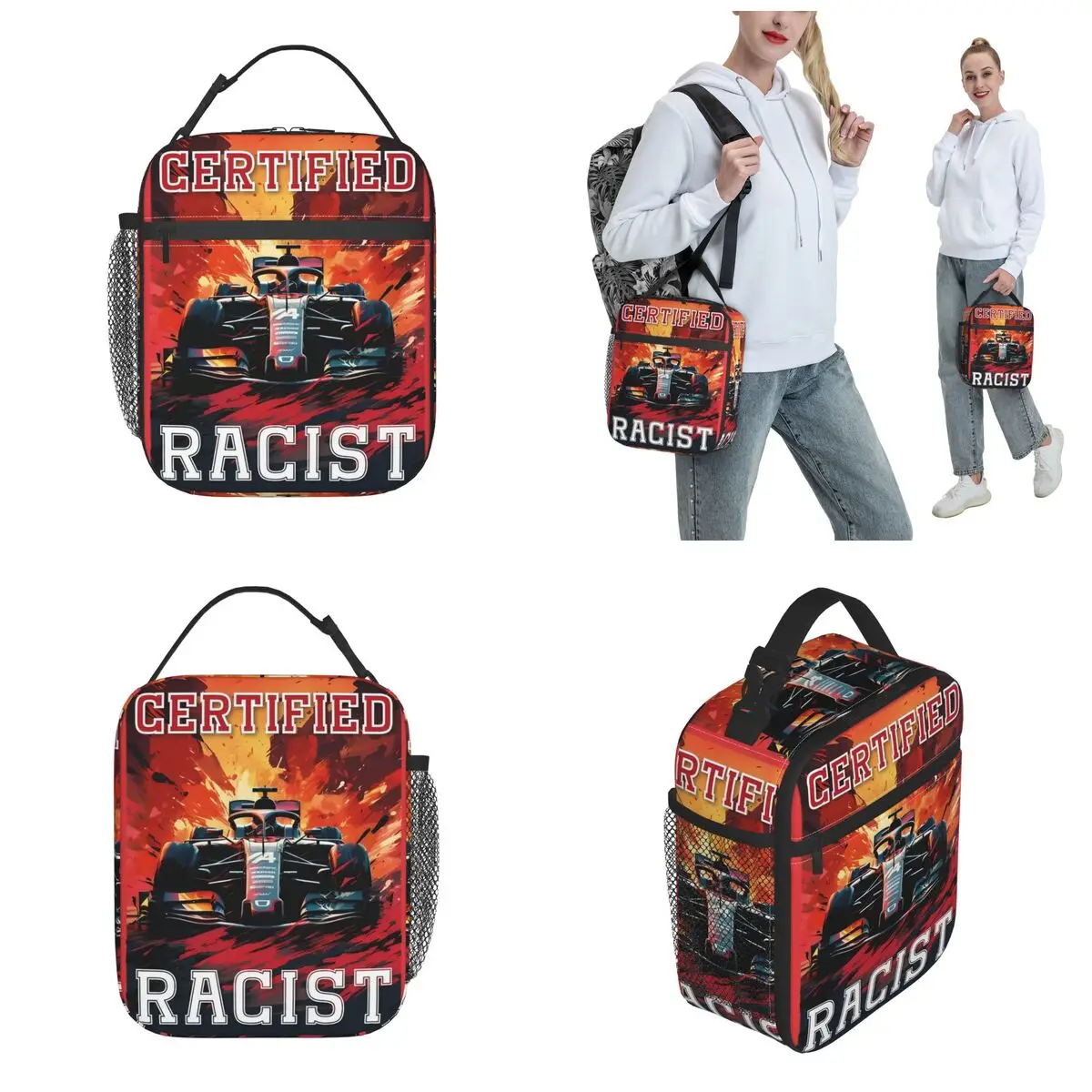 Сертифицированная ратская изолированная сумка для ланча еды портативная