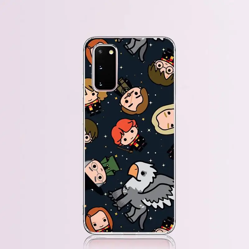 Чехол для телефона Samsung S6 S7 edge S8 S9 S10 lite S20 FE S21 Plus мультяшный дизайн P-Potters Harried |