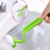 1pcs s shaped toilet brush cleaning corners curved clean household cleaning tools