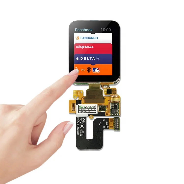 

1,8 ''368*448 OLED квадратные умные часы, Модуль Сенсорного Экрана 1,78 дюйма Amoled, сенсорный экран, интеллектуальное устройство, панель дисплея MIPI