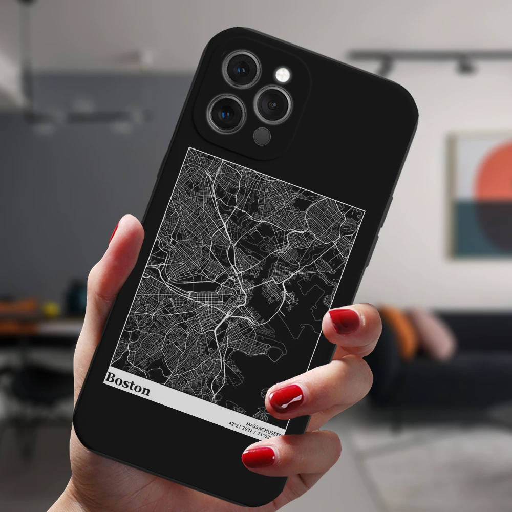 Силиконовый защитный чехол для iPhone 13 11 12 14 Pro Max Mini 15 Plus 15ProMax