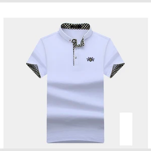 Мужская рубашка-поло SHABIQI размера плюс S-10XL, новая брендовая рубашка-поло из хлопка и дышащей ткани с коротким рукавом, Повседневная рубашка-поло с воротником-стойкой, 5XL