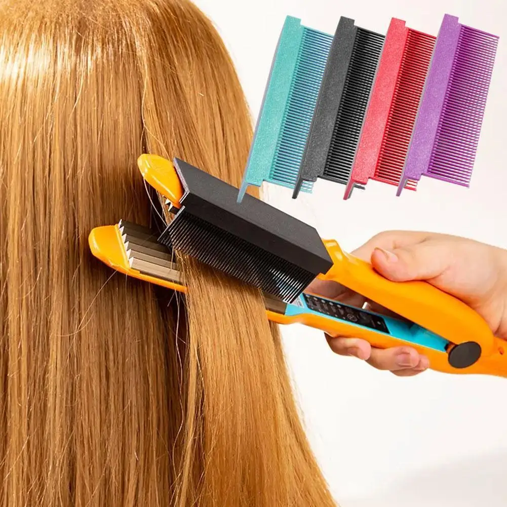 

Расческа для выпрямления и укладки волос, аксессуары для парикмахерских, устойчивая к высоким температурам углеродное волокно