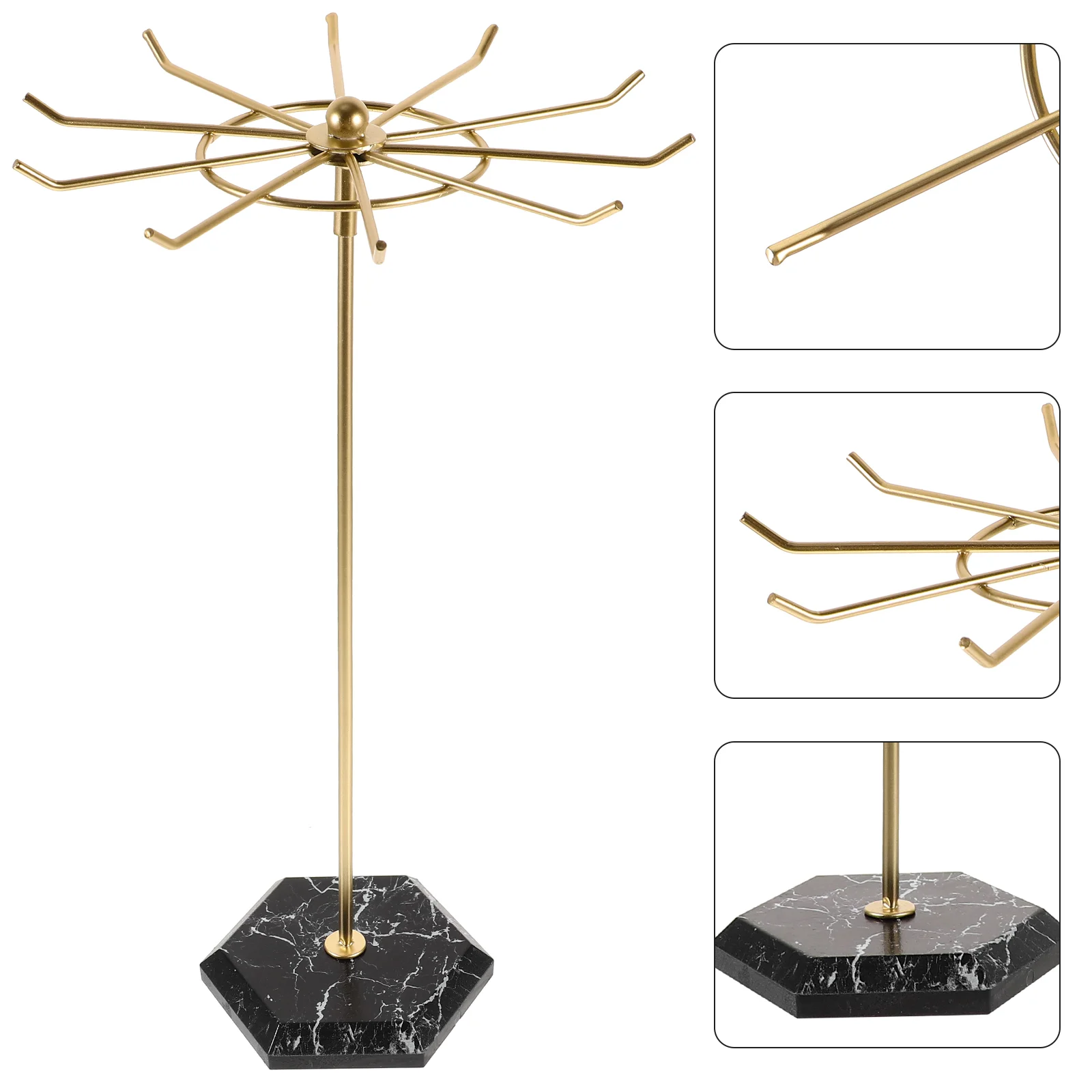 

Earring Stand Display Shelf Jewelry Organizer Hanging Earrings Stands Rack Holder