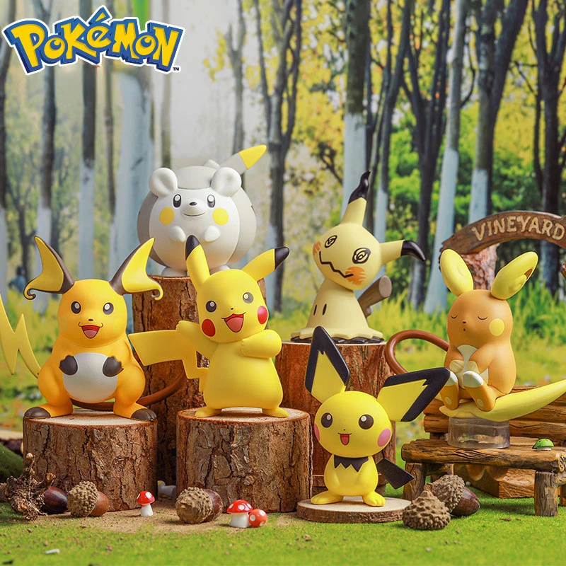 

Игрушка Pokemon из 6 частей, украшение для автомобиля из мультфильма ручной работы, подарок на день рождения