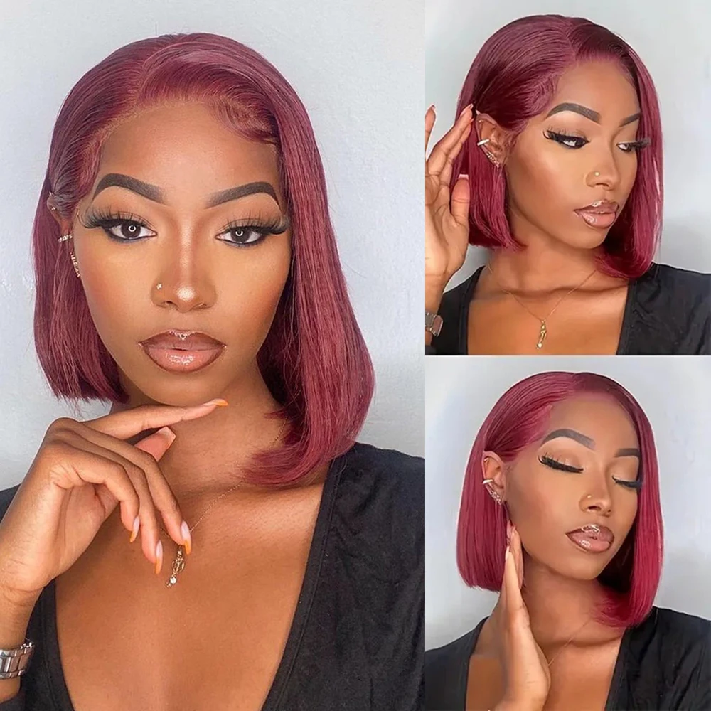 Bordovski 99j Парик Из Натуральных Волос С Прямой Т-образной Частью Бразильские Волосы