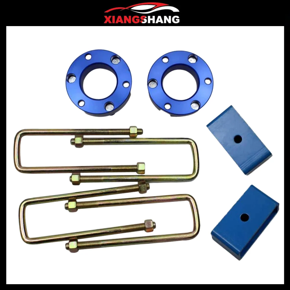

Front and Rear Suspension Leveling Lift Up for Nissan Navara D40 Coil Strut Shocks Spacers Spring Raise UBolt Kit Raise Adapter