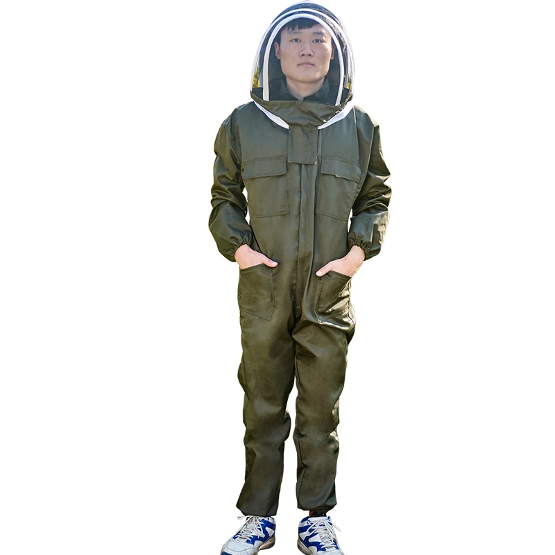 

Anti-Bee Suit Full Set of Breathable Bee Anti-Bee Clothing Jumpsuit Thickened Beekeeping Clothes Protective Clothing with Bee