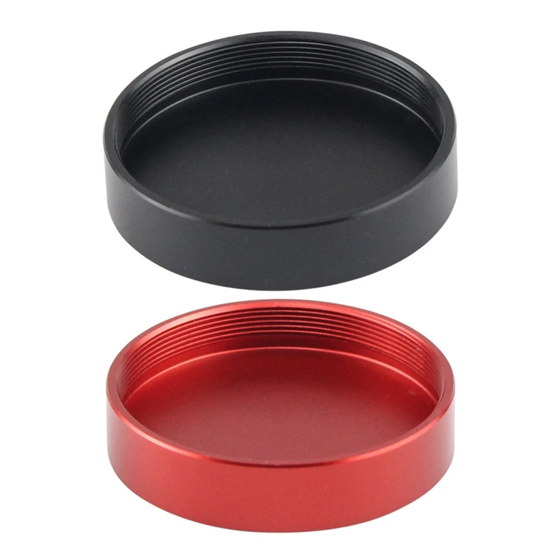 

M42x 0.75 mm Astronomical Eyepiece Dustproof Lens Cover Dust Cap Black / Red