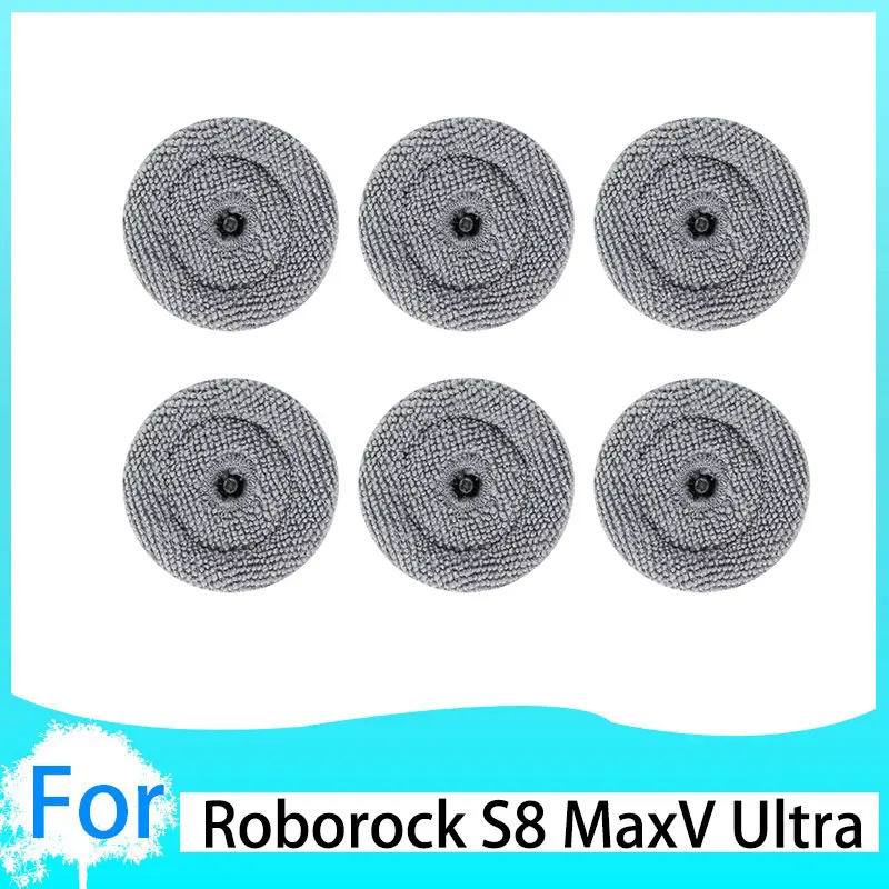 

Для Roborock S8 Maxv Ultra \ G20S антибактериальная тряпка для швабры круглая тряпка аксессуары для робота-пылесоса Запчасти