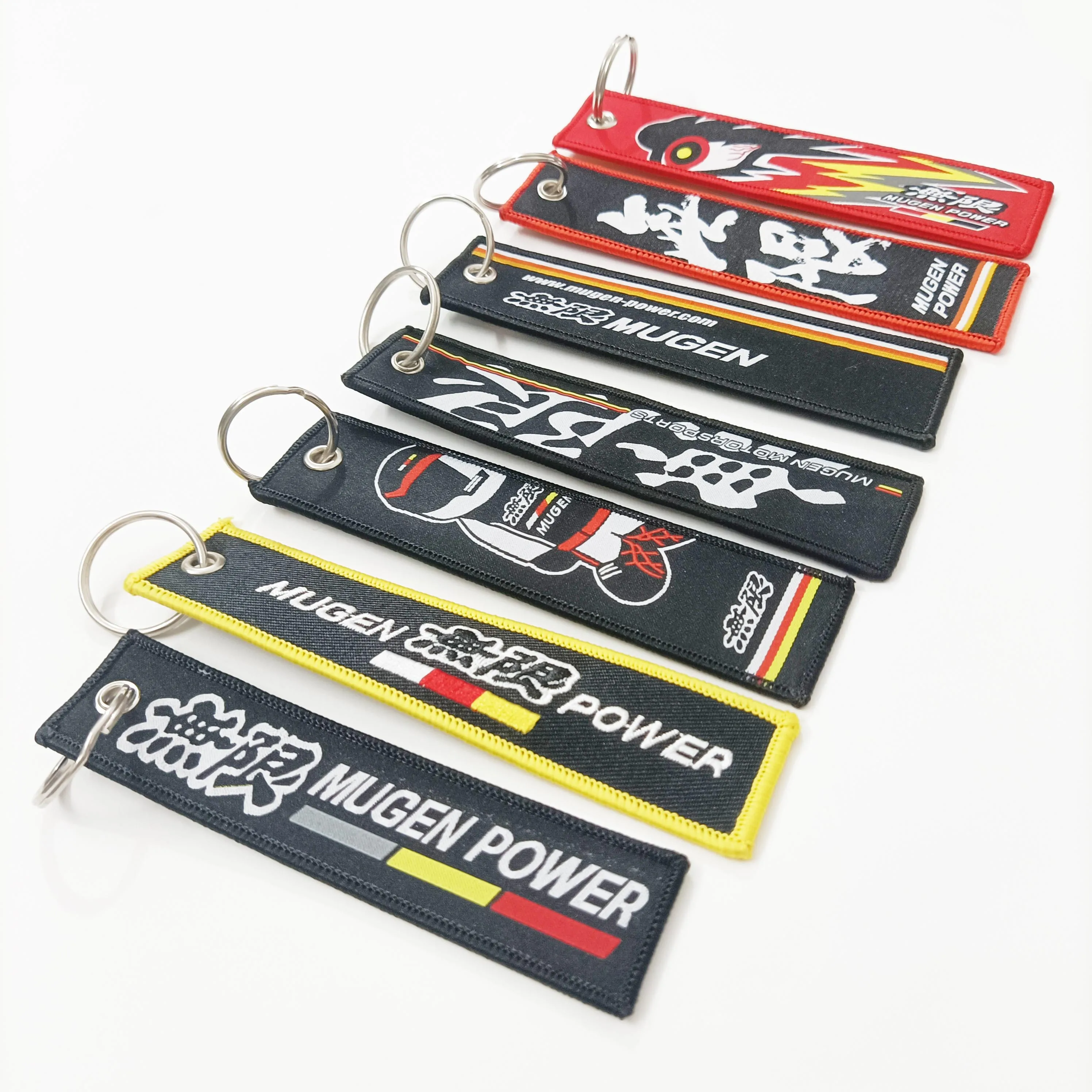 

Car Keychain Lanyard Nylon Decoration Key Buckle Ring Tags Jdm For Honda Mugen Power Civic Fit Dio Fk2 Motorcycle Accessories