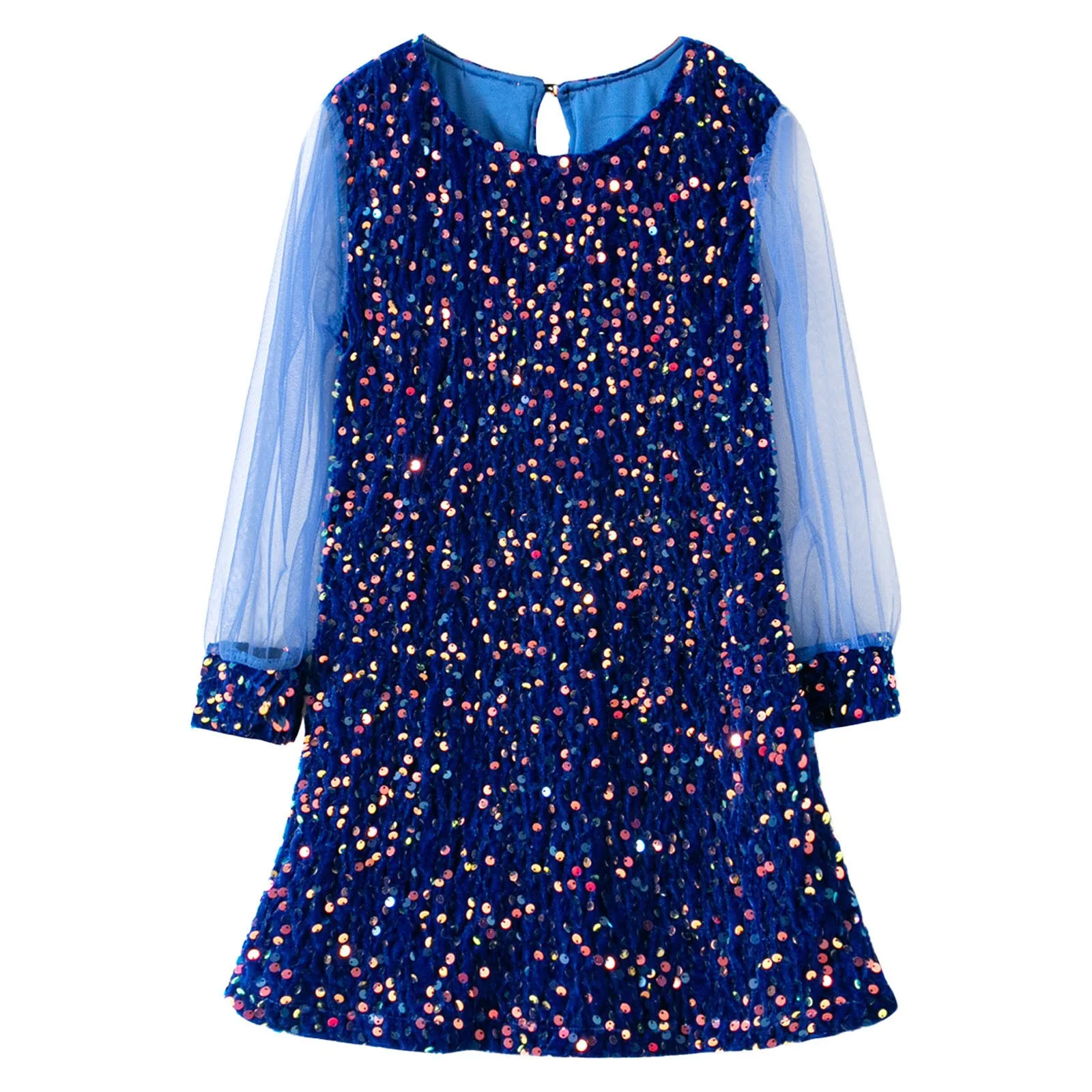 Новое осеннее рождественское платье принцессы для девочек элегантное