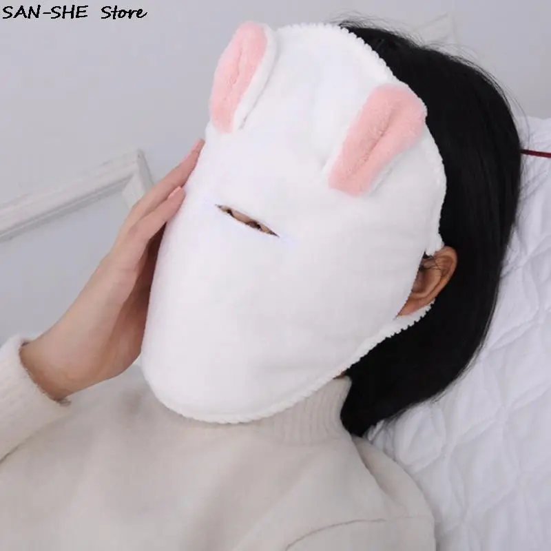 Увлажняющее и увлажняющее белое полотенце для лица салона красоты холодной