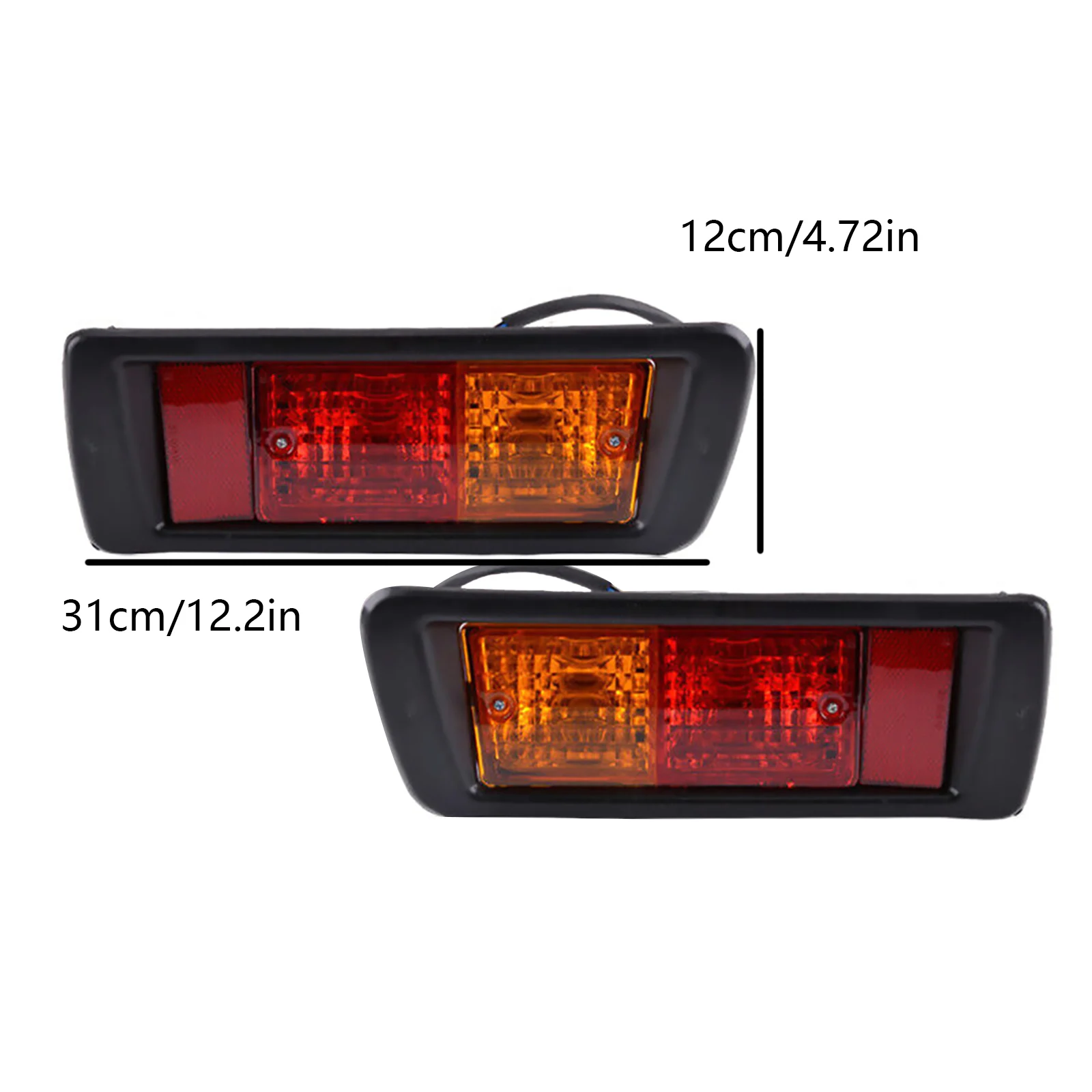 Задний бампер для Toyota Prado J90 95 1995-2003 2 шт