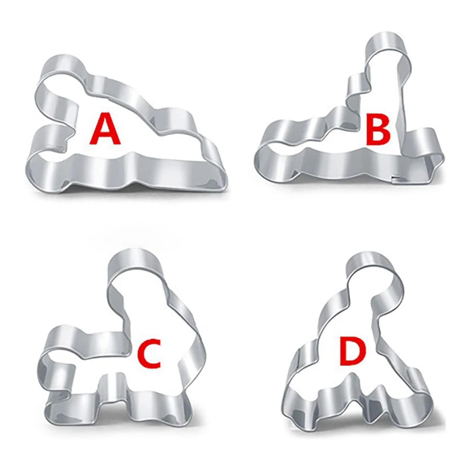 Набор для печенья из нержавеющей стали пасхальный резак мастики сэндвичей