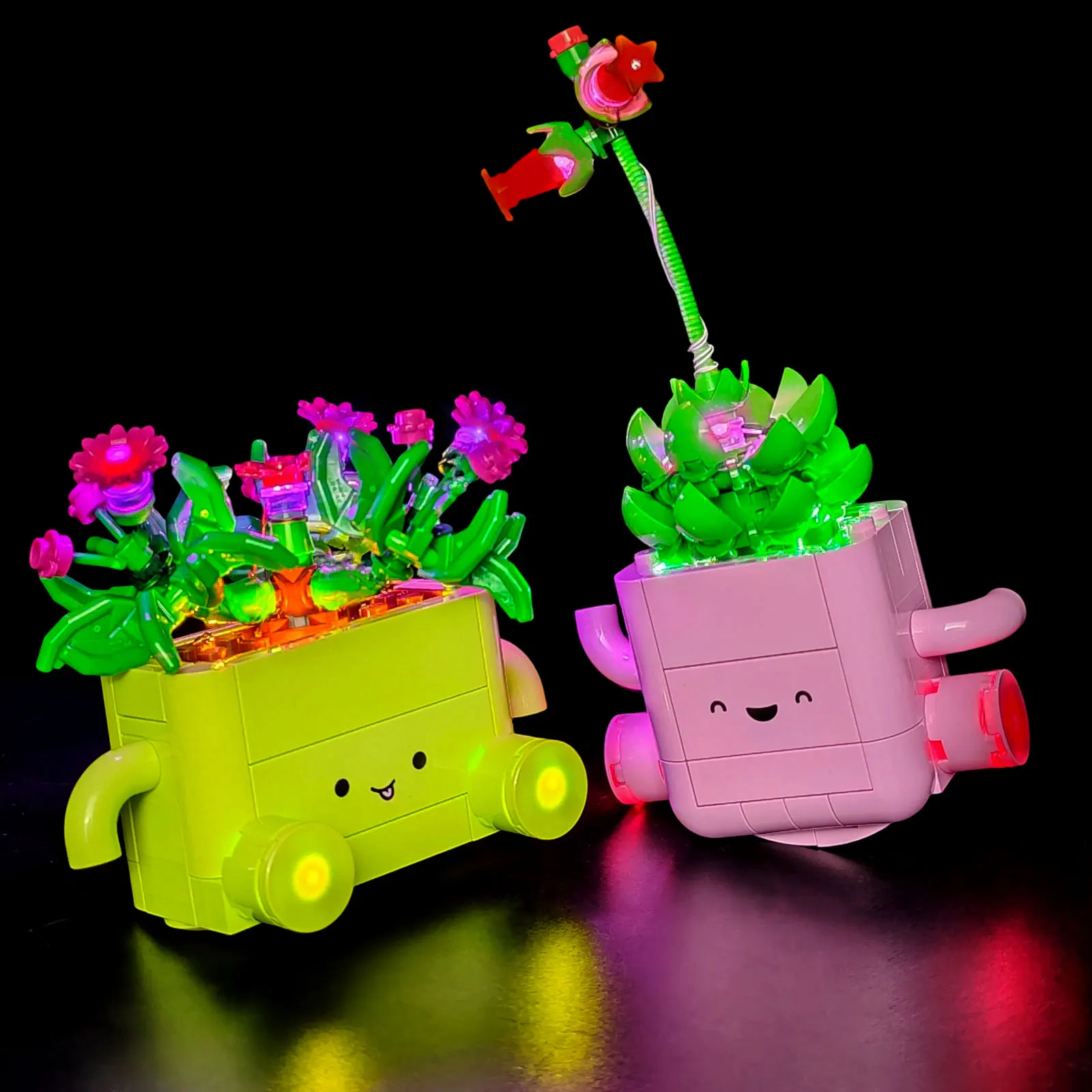Фото Комплект светодиодного освещения LYBMTWF, совместимый с Lego 11506 Rocking Plants (модельные блоки в комплект не входят) №1