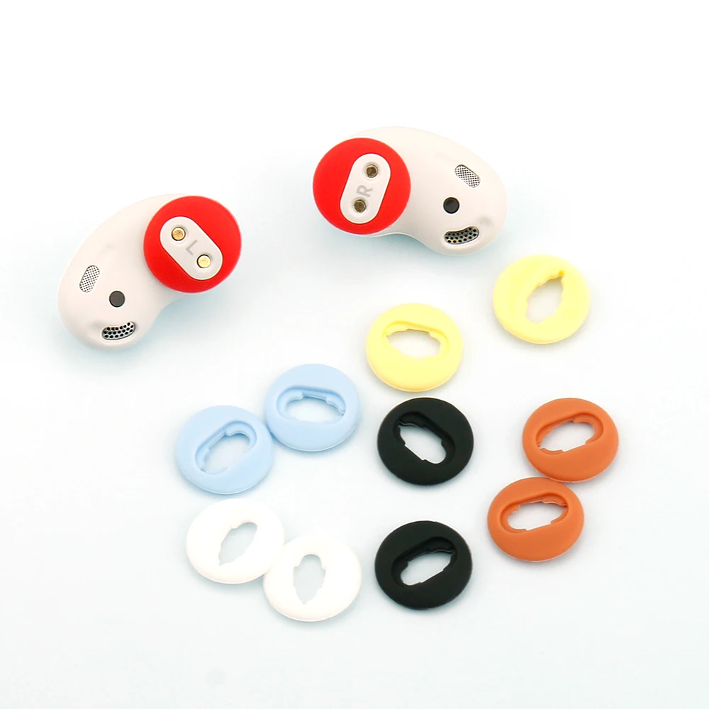 

New Soft Earphone Ear Cap Silicone Earbuds Earplugs Eartips For Samsung Galaxy Buds Live