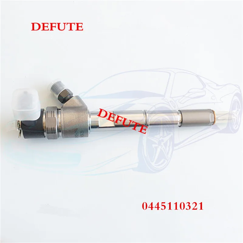 New fuel injector 0445110321 zte pickup truck jiangling VM 2.5 105 kw engine nozzle for the three