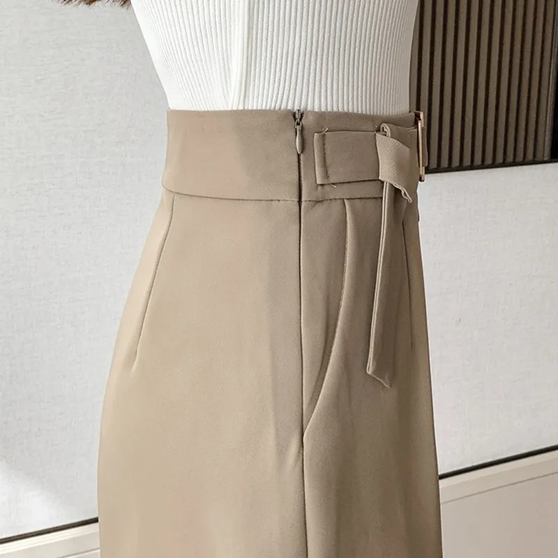 Шорты женские с завышенной талией и широкими штанинами однотонные базовые