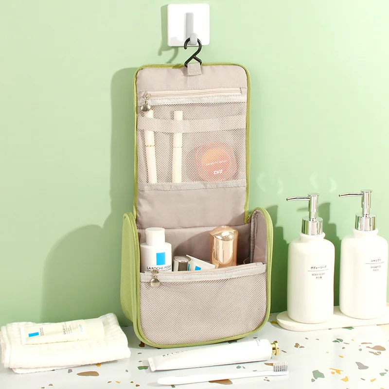Outdoor Girl Cosmetic Bag Waterproof Storage Bag Hanging Wash Bag Portable Makeup Bag