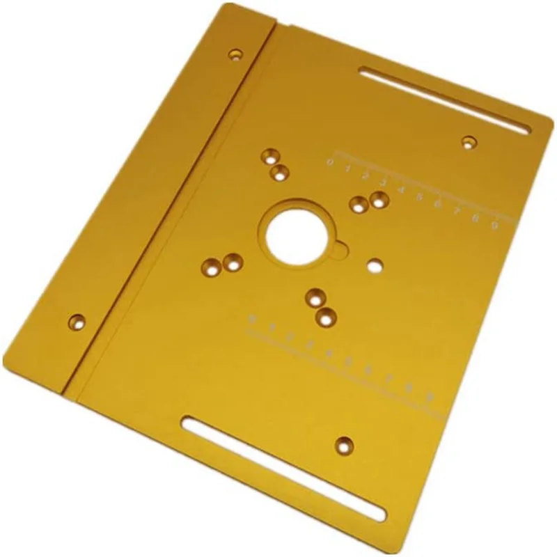 Модернизированная алюминиевая вставная пластина стола фрезерного станка с