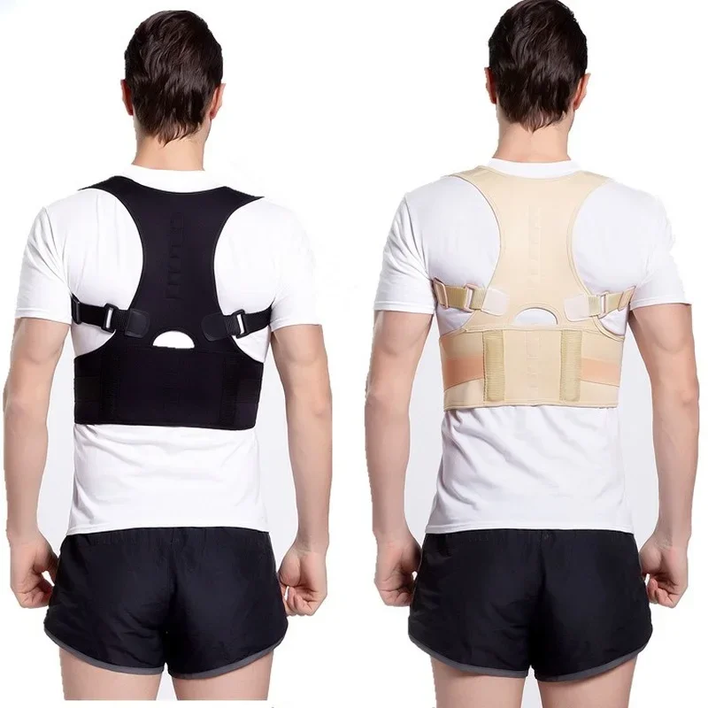 

Magnetic Therapy Posture Corrector Brace Shoulder Back Support Belt for Braces & Supports Belt Shoulder Posture US Stock