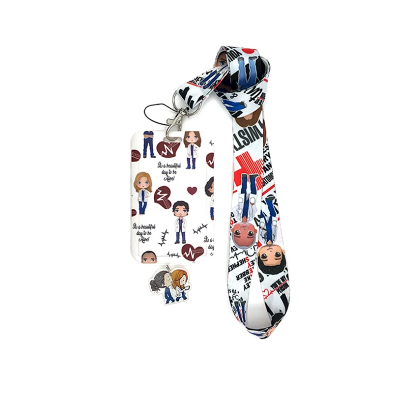 Новинка серая анатомия держатель для учеников доктора медсестры ремешки на шею