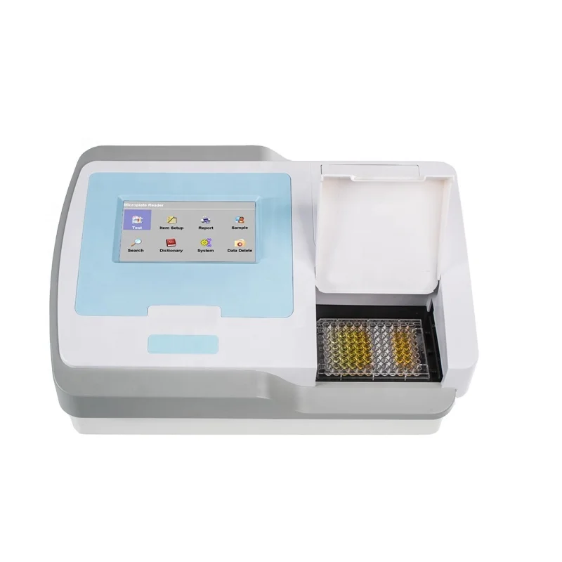 

ZETOP Elisa Microplate Reader ZT-MR-1C Portable Elisa Machine Kit for Lab Use Microplate Reader Analyzer 7 Inch Touch Screen
