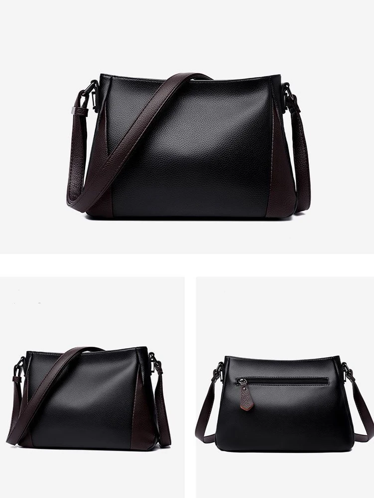 Messenger Europe Luxury Women Shoulder Fashion Bag Hot Sale Designer Genuine Leather Chain Handbags Female New Style Casual Lady