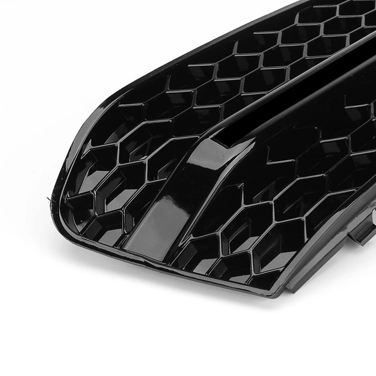 

Black Car Front Fog Light Mesh Grille Cover for Audi A4 B8 2009-2011