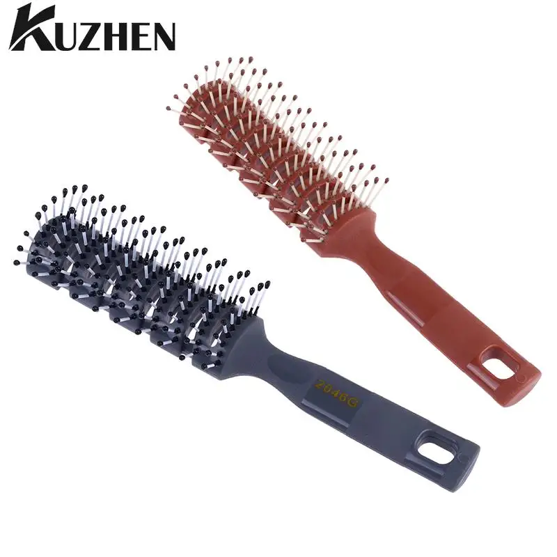 

Парикмахерская щетка с внутренней пряжкой 1 шт., профессиональная расческа для волос в салоне, для домашнего использования, для мужской пома...