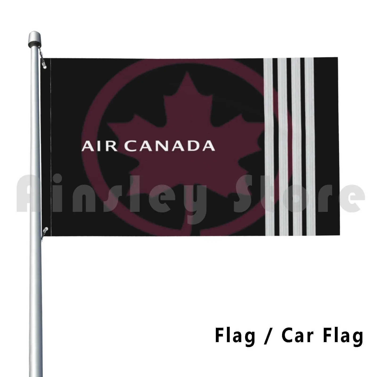 Воздушный и канадский уличный декоративный флаг для автомобиля воздушного