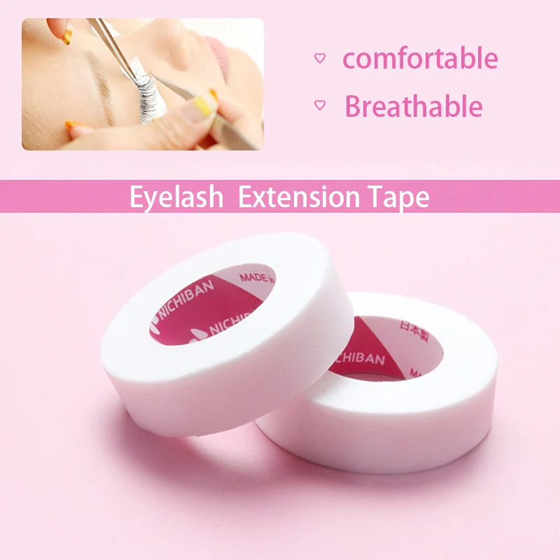 

3 Pcs/Lot White Prevent Allergy Tape For Grafting Eyelashes Non-woven Comfortable and Breathable Lint Free Under Eye Pads