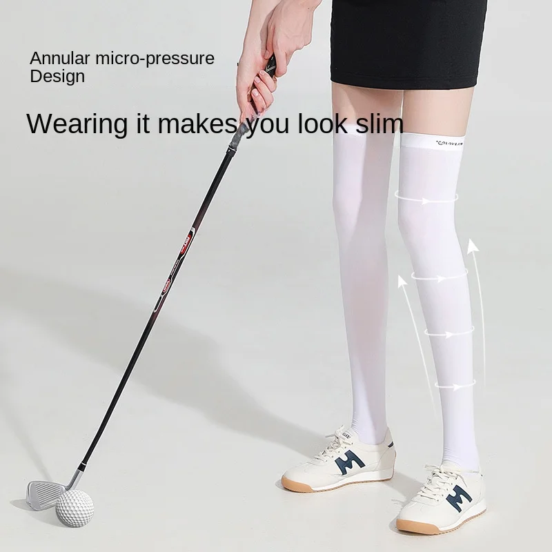 Summer golf stockings antiskid sunscreen high breathable stockings