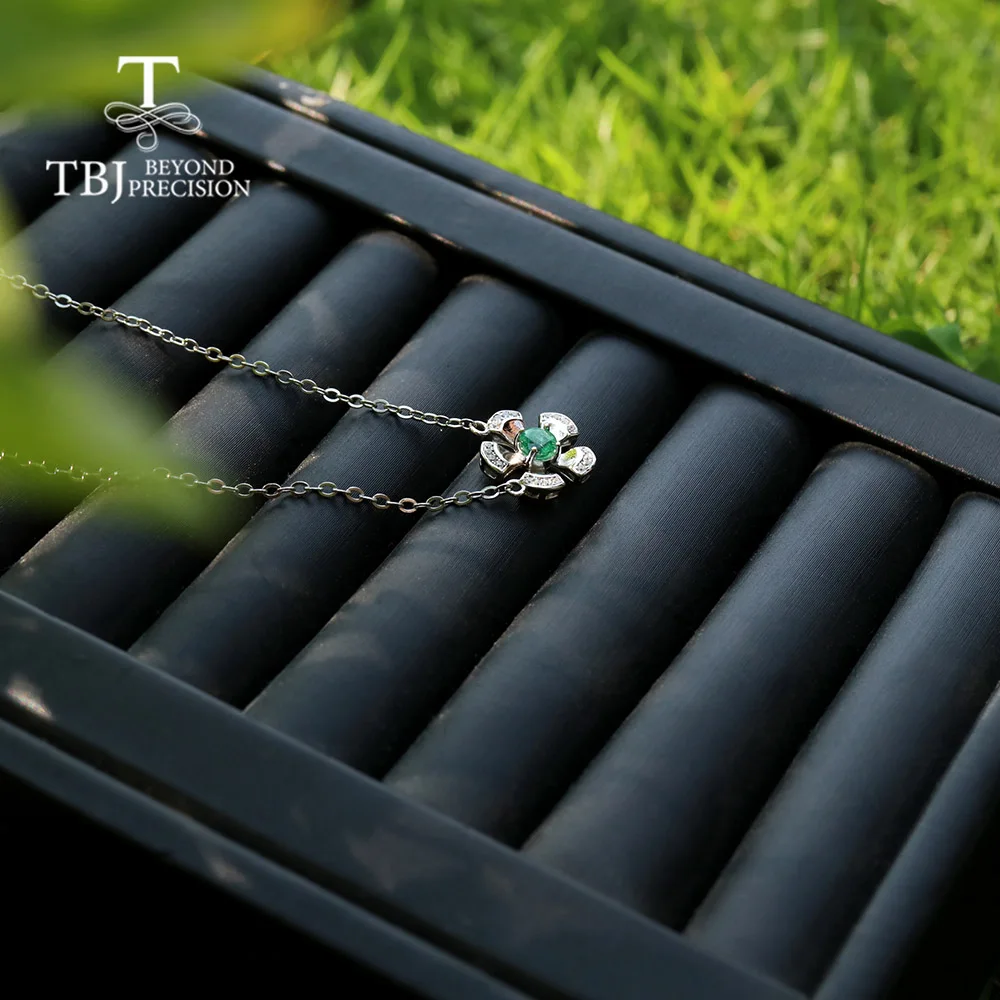 Ожерелье из натуральных круглых изумрудов диаметром 3 5 мм женское ожерелье