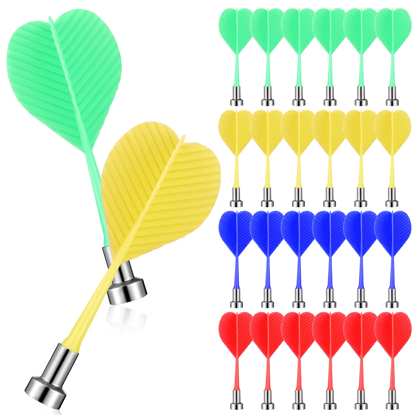 

24 Pcs Magnetic Safety Replacement Indoor Game Targets Accessories