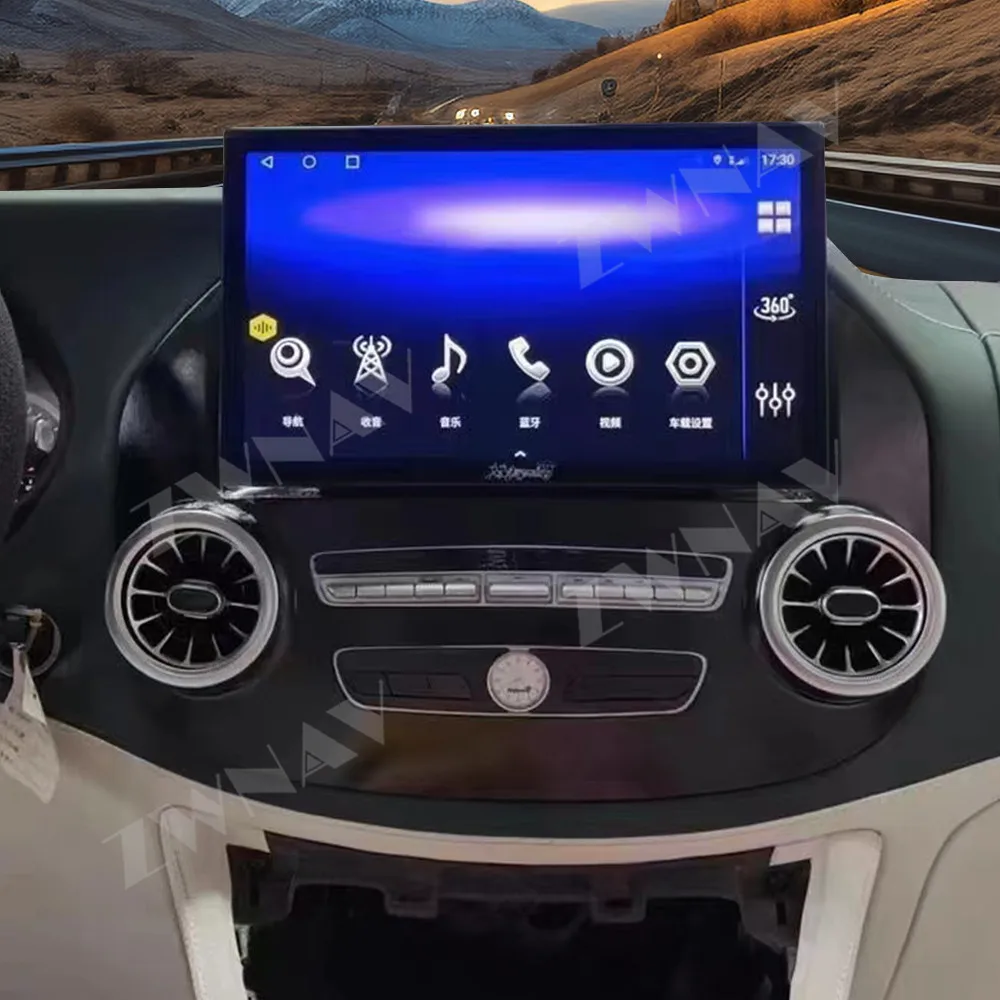 Автомобильный радиоприемник 13 3 дюймов Android для Mercedes Benz Vito 116 W447 2016-2022