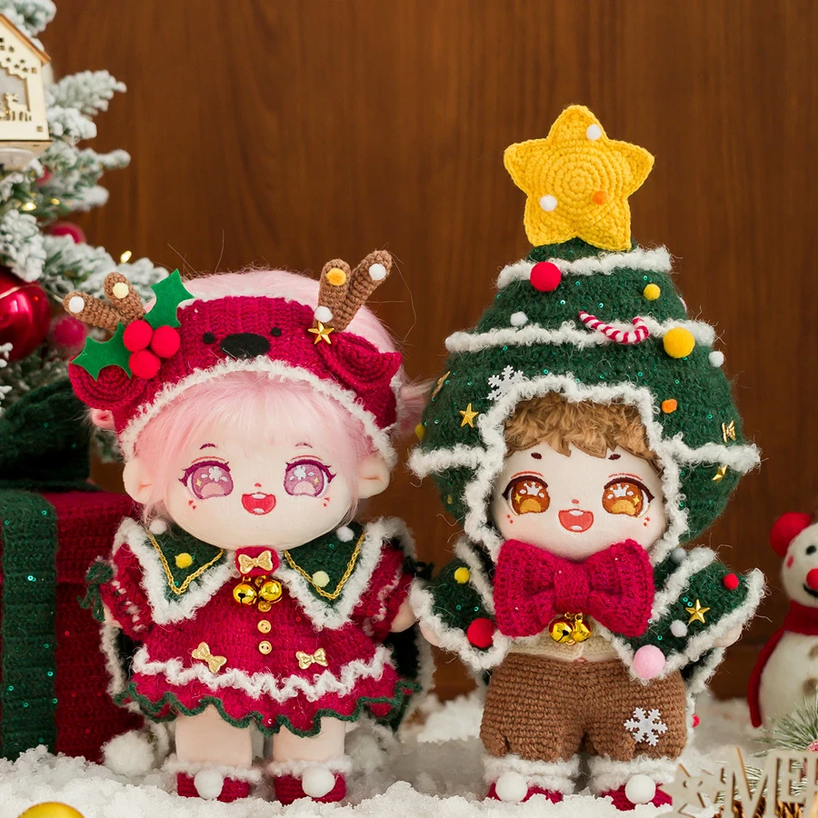 

Рождественская пряжа «сделай сам» для семейства Сьюзан, для профессиональной рождественской одежды, упаковка материалов для куклы, вязаная крючком игрушка, одежда