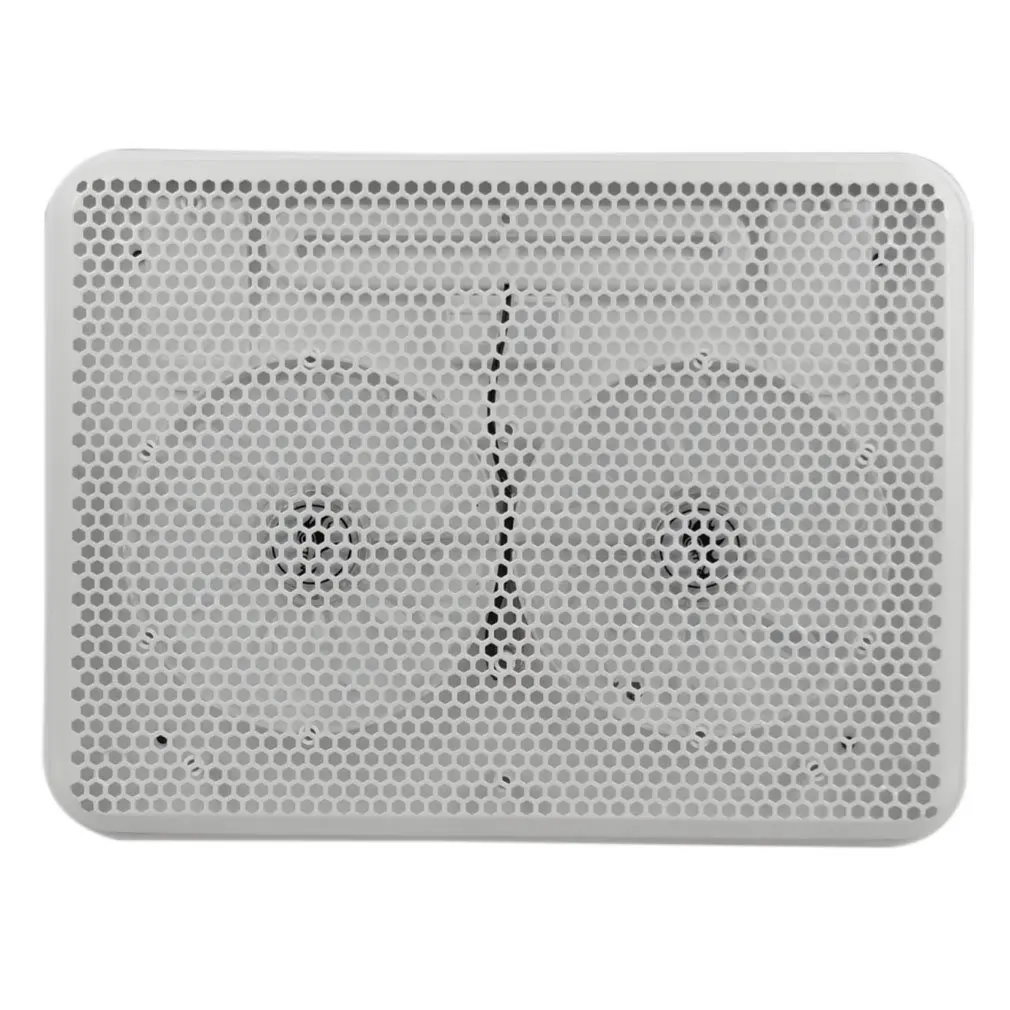 

Blue LED Dual Fans USB Port Cooling Stand Pad Cooler For Laptop Notebook