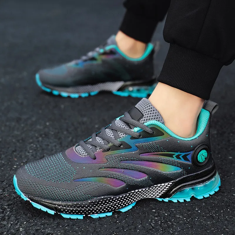 2022 New Men's Golf Shoes Mesh Breathable Sneakers Outdoor Men's Walking Shoes Men's Casual Golf Sneakers Size 39-46